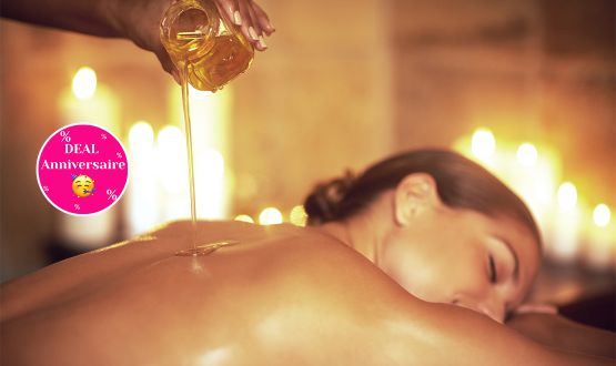 Massage du dos avec huiles essentielles et huile d’argan - 30 ou 45 minutes