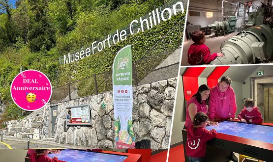 Entrée au Musée Fort de Chillon