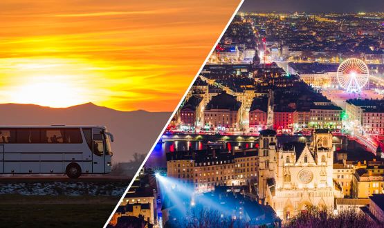 Journée à la Fête des lumières à Lyon avec voyage en bus (9 décembre 2023)