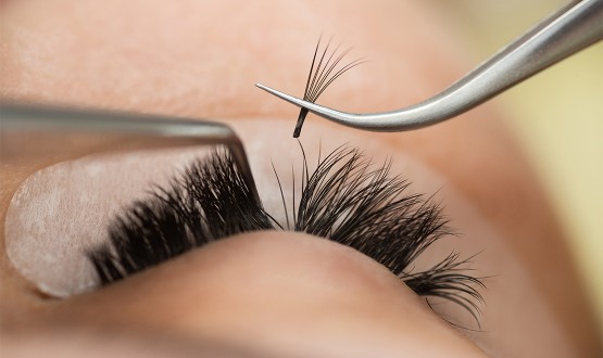 Extension de cils pose complète de 2D à 5D