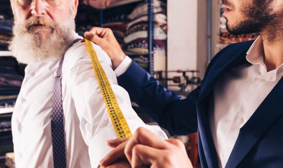 Costumes pour homme sur mesure à domicile