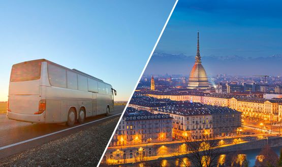 Journée Shopping et/ou visite de la ville de Turin avec voyage en bus (28 janvier 2023)