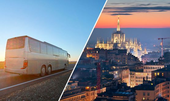Journée Shopping et/ou visite de la ville de Milan avec voyage en bus (le 29 juin ou 21 décembre 2024)
