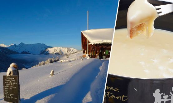 Séjour dans un chalet à Morgins avec Petit-déjeuner et Fondue au fromage pour 2 ou 4 personnes