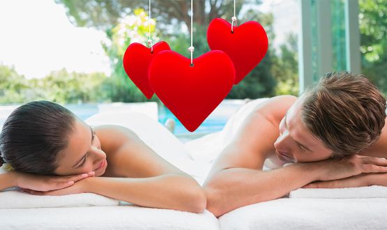 Massage du corps en Duo spécial St-Valentin de 75 minutes 