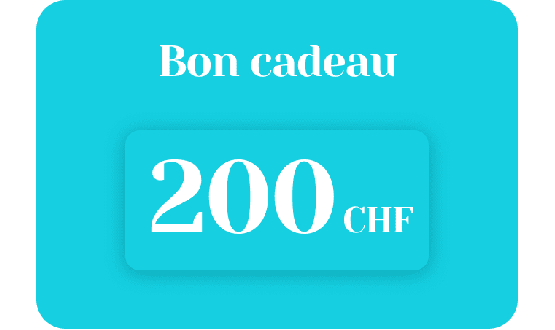 Bon cadeau pour un montant de 200 CHF