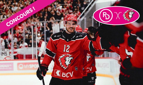 Concours - 2 entrées VIP au match Lausanne HC - Genève-Servette HC (Mercredi 30 septembre 2026) à gagner d’une valeur de CHF 432.-