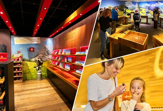 1 entrée à la Maison Cailler, Musée du chocolat Cailler en Gruyère