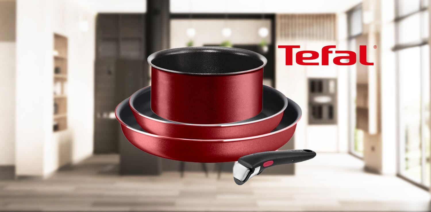 Set de 3 poêles et casseroles - Tefal