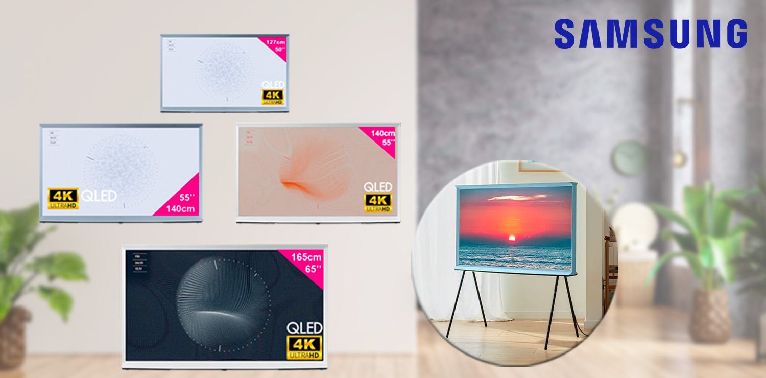 TV QLED design Samsung 4k SmartTV (taille 50" à 65")
