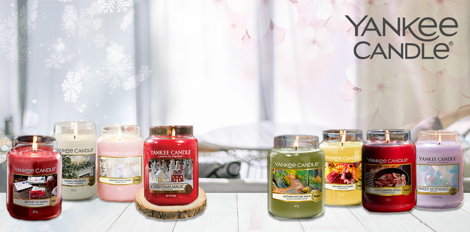 Set de 4 bougies larges (623g) Yankee Candle 