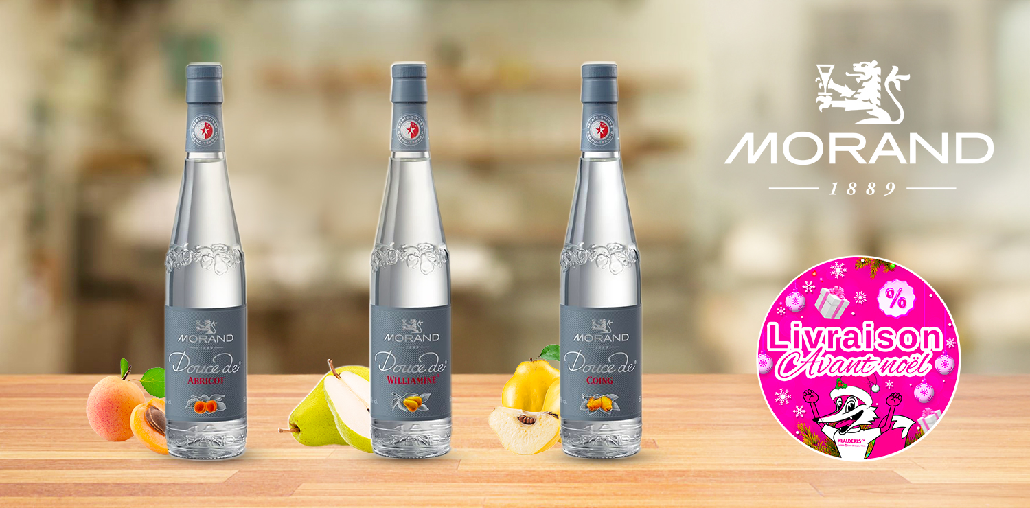 Set de 3 douces (Abricot, Coing, Williamine) MORAND