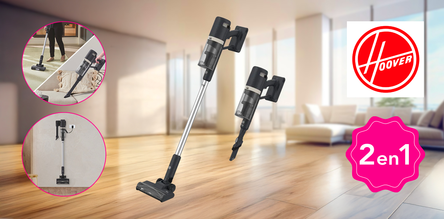 Aspirateur balai sans fil 2en1 HOOVER