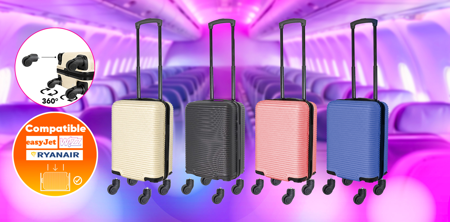 Valise cabine compatible EASYJET - RYANAIR - W!ZZ