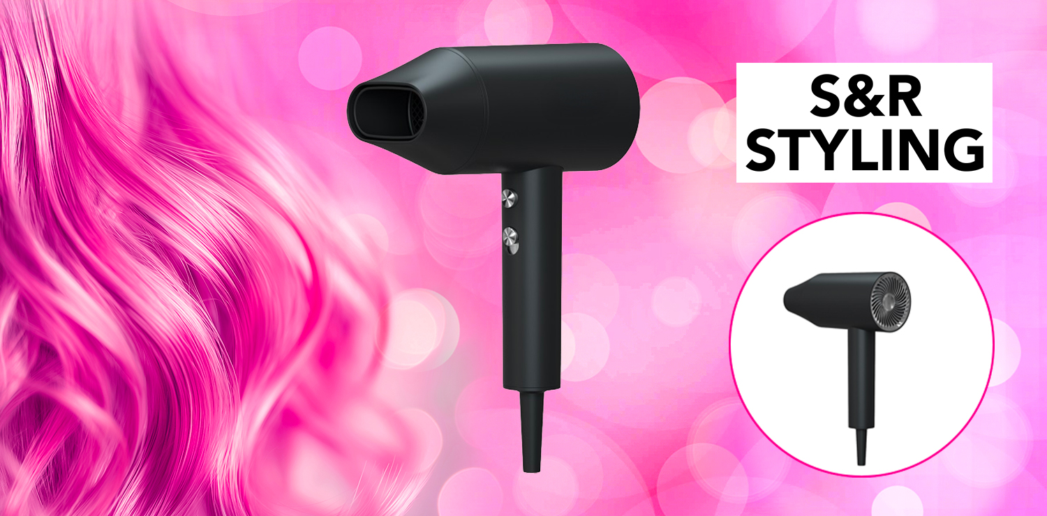 Sèche-cheveux puissant 2200W SR STYLING