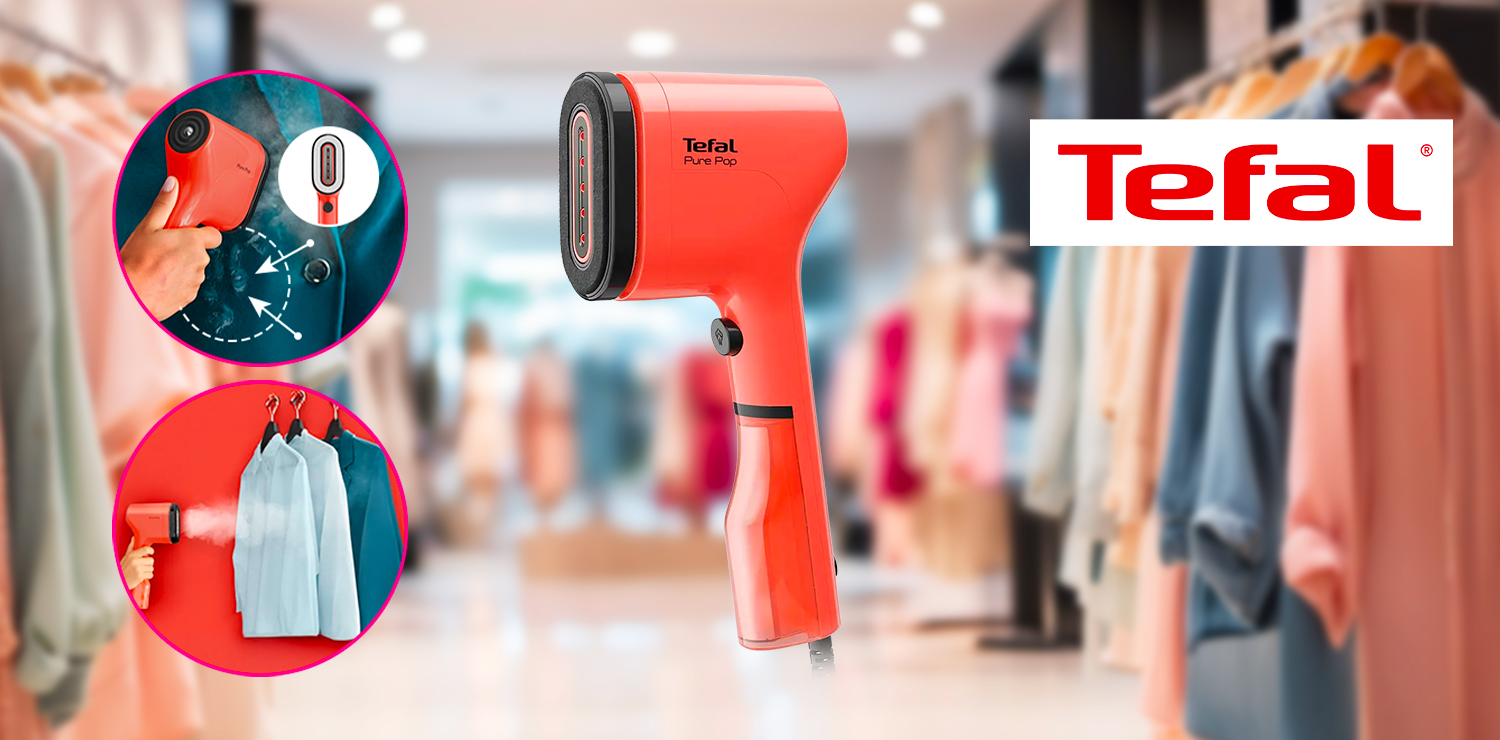 Défroisseur puissant et compact TEFAL