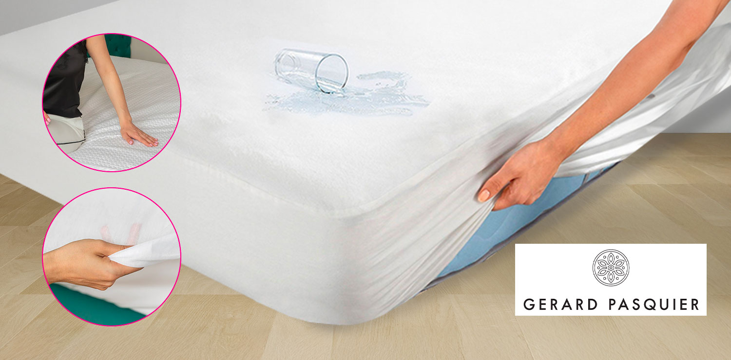 Protège matelas 2en1 Waterproof et Hypoallergénique GERARD PASQUIER