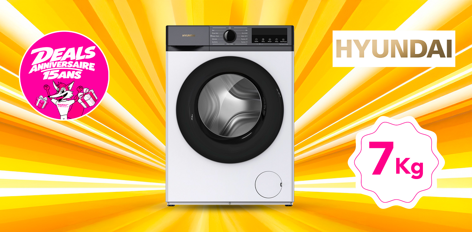 Lave-linge HYUNDAI (7kg)