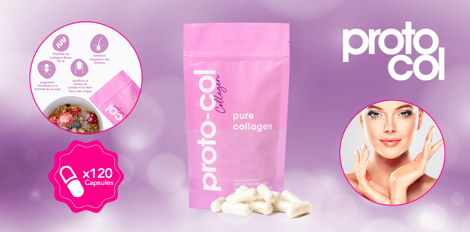 Complément alimentaire 3en1 à base de Collagène Pure PROTO-COL