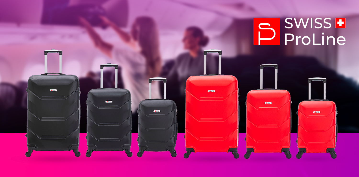 Set de 3 valises Swiss ProLine
