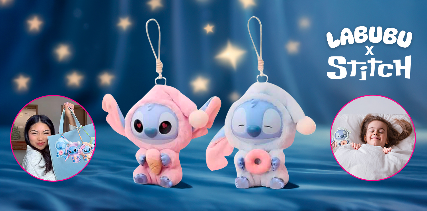 Peluche STITCH x LABUBU - Edition limitée