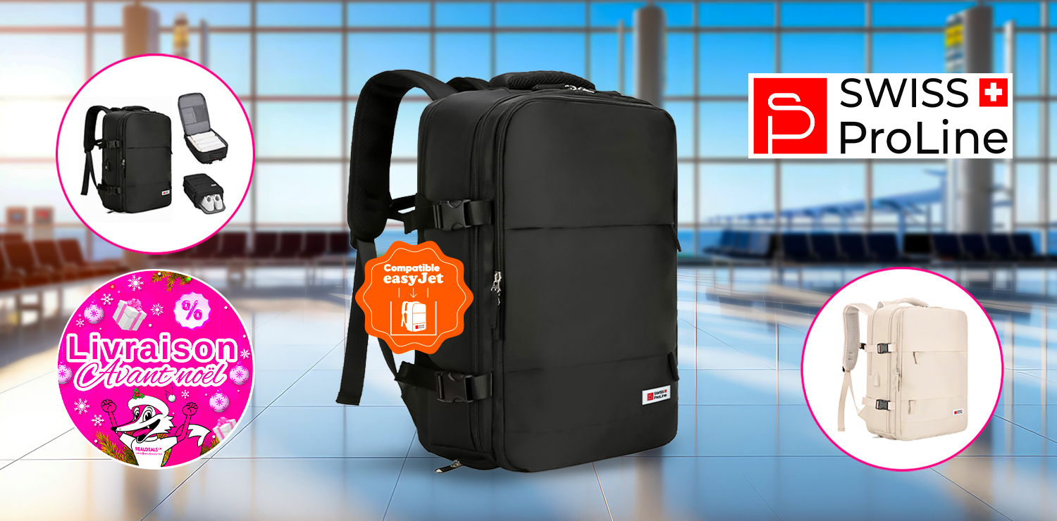 Sac à dos multifonctions (compatible Easyjet - 45cm) Swiss ProLine