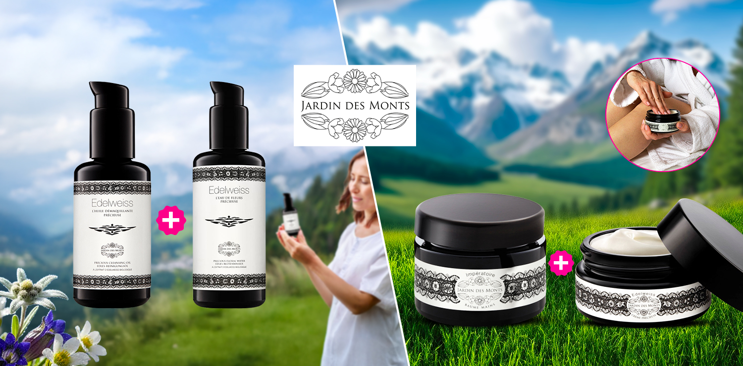 Set de soin pour le visage ou pour le corps - Jardin des Monts 