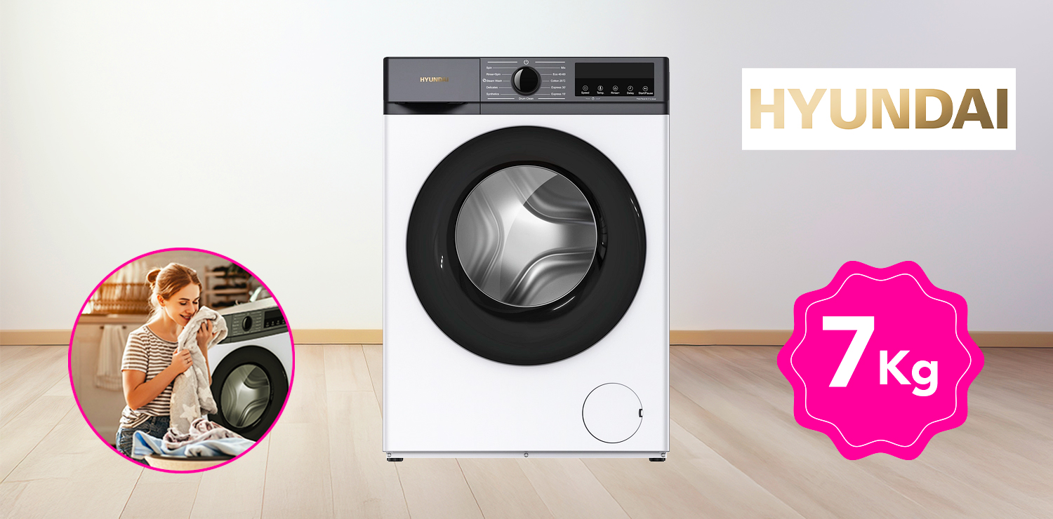 Lave-linge HYUNDAI (7kg)
