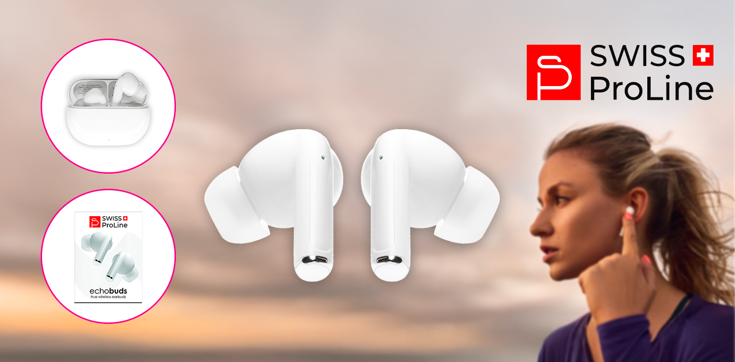 Écouteurs sans fil Bluetooth Swiss ProLine