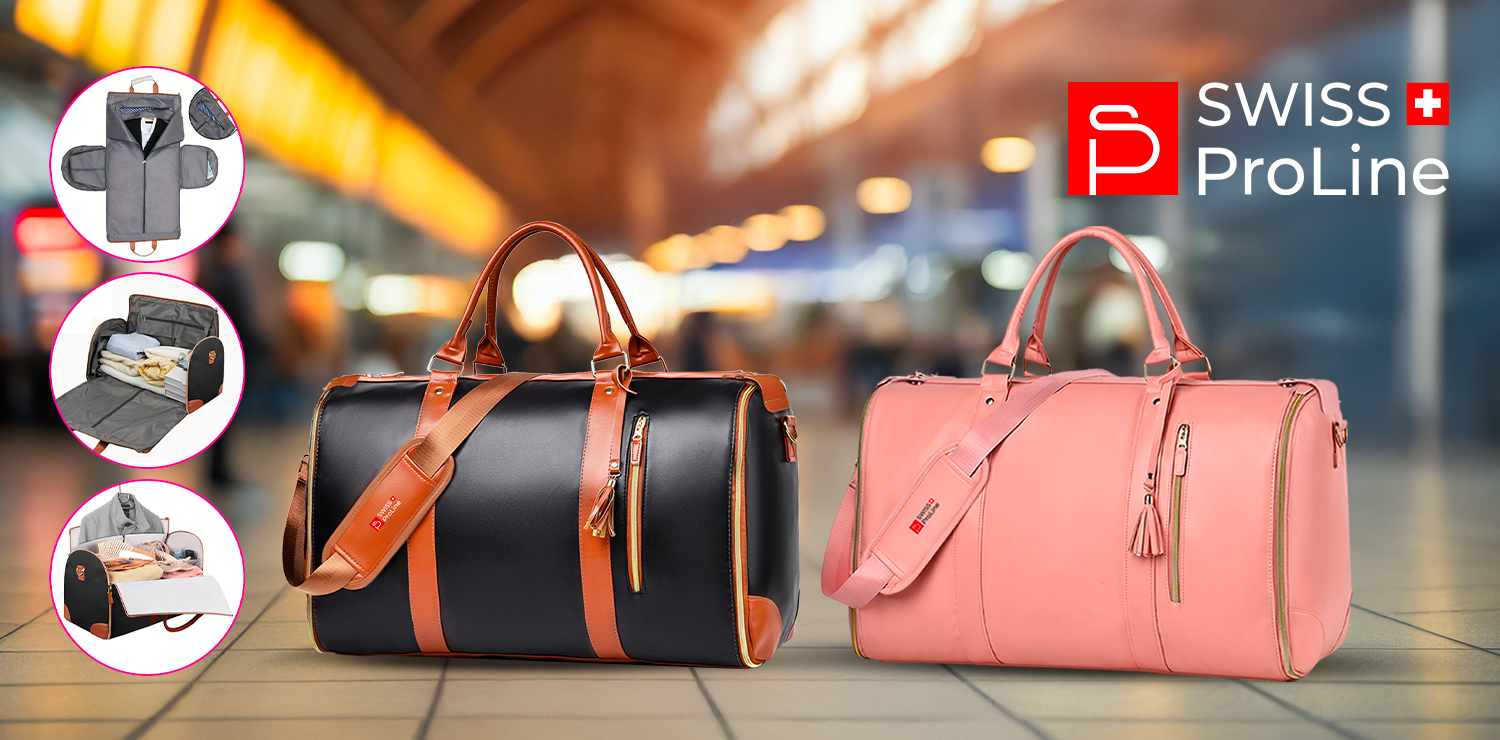Sac de voyage luxe pratique multi-rangements Swiss ProLine