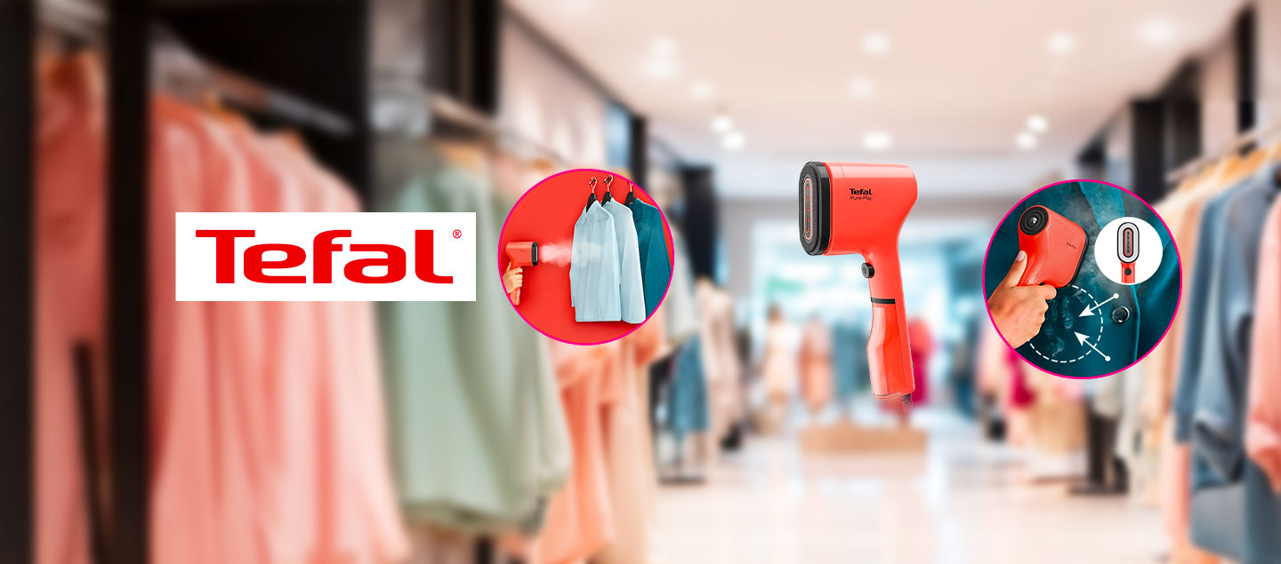 Défroisseur puissant et compact TEFAL